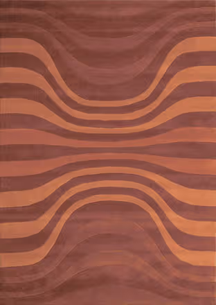 XL MIAMI BLOCKS SQUARES RED TAUPE MODERN FLOOR RUG 240x330cm **FREE DELIVERY** 