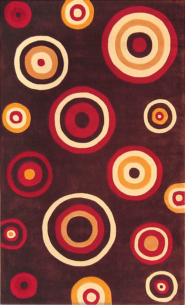 Modern Loom Brown Child Friendly Rug 2 from the Kids' Rugs Collection collection at Modern Area Rugs