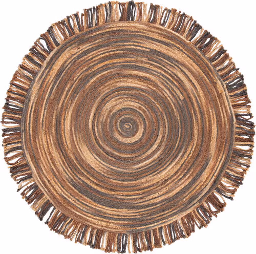 Safavieh Braided Collection BRD259G Multi-Colored Handmade Natural Fiber Rug Product Image