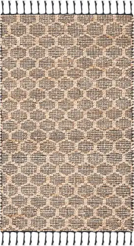 Safavieh Cape Cod Collection CAP841H Beige Hand Woven Cotton Rug Product Image