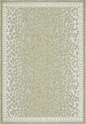 Safavieh Courtyard Collection CY6100 Green Power Loomed Synthetic Rug Product Image