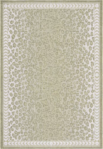 Safavieh Courtyard Collection CY6100 Green Power Loomed Synthetic Rug Product Image
