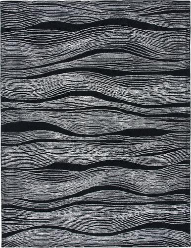 Safavieh Metro Collection MET995Z Black Hand Tufted Wool Rug Product Image