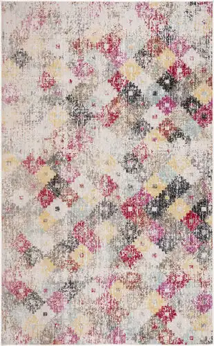 Safavieh Montage Collection MTG164E Multi-Colored POWER LOOMED Synthetic Rug Product Image