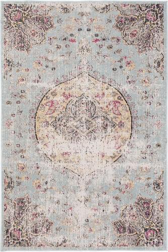 Safavieh Montage Collection MTG364K Multi-Colored POWER LOOMED Synthetic Rug Product Image
