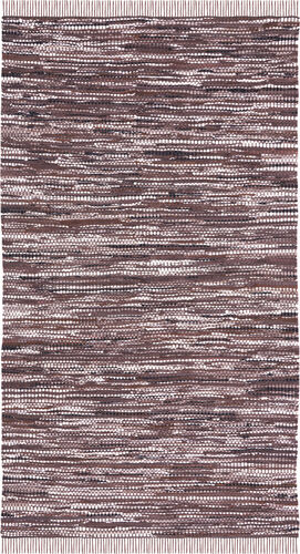 Safavieh Montauk Collection MTK251T Brown Flatweave Cotton Rug Product Image