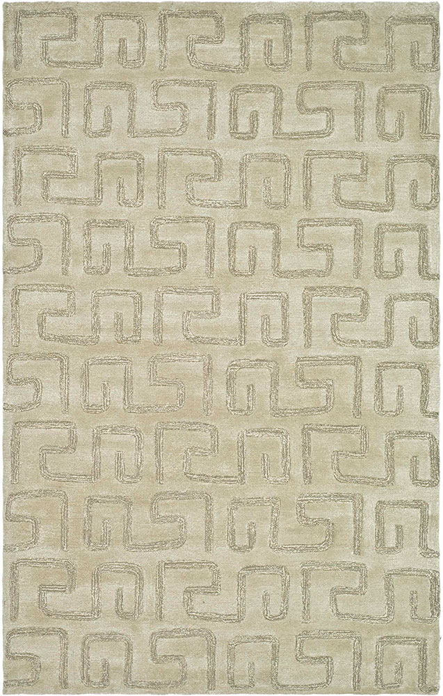 Modern Loom Beige Patterned Wool Rug 4 from the Textured Rugs