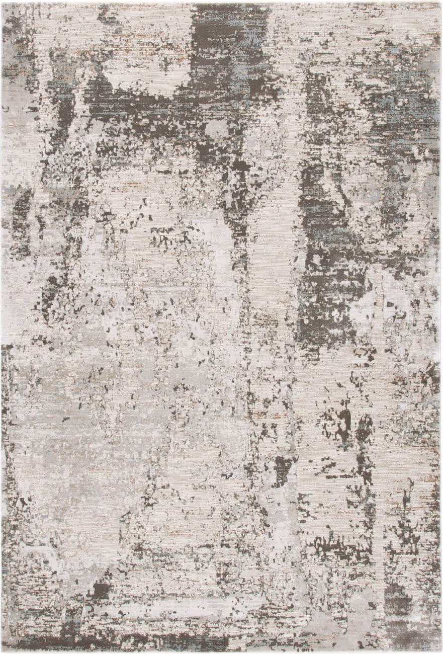 Safavieh Valencia 500 Collection VAL534W Gray Power Loomed Synthetic Rug