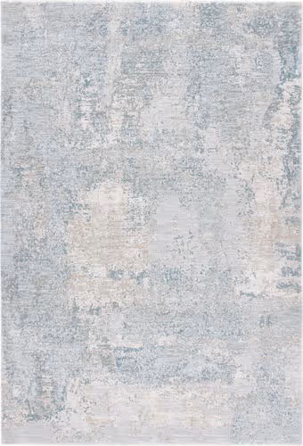 Safavieh Valencia 500 Collection VAL549G Gray Power Loomed Synthetic Rug Product Image