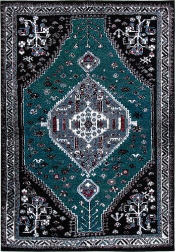 Safavieh Vintage Hamadan Collection VTH201Y Multi-Colored Power Loomed Synthetic Rug Product Image