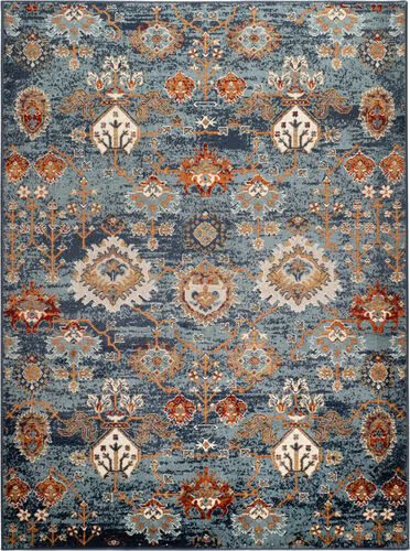 Modern Loom Allure Multi-Colored Power Loomed Synthetic Rug Product Image
