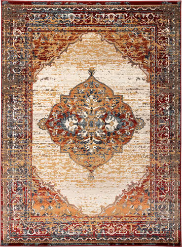 Modern Loom Allure Multi-Colored Power Loomed Synthetic Rug Product Image