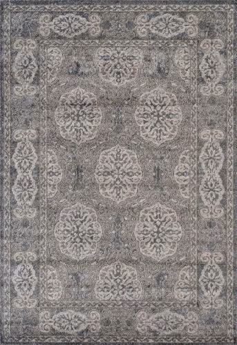 Modern Loom Alexandria Gray Power Loomed Synthetic Rug Product Image