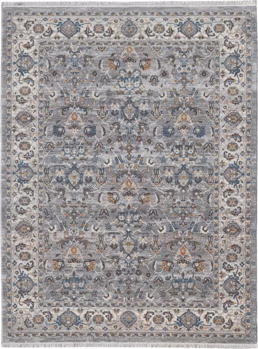 Modern Loom Arcadia Gray Power Loomed Synthetic Rug Product Image
