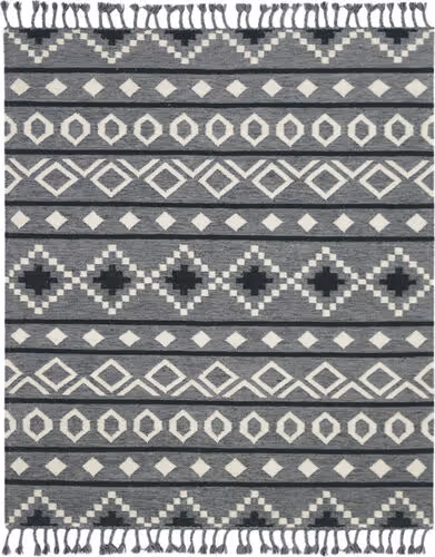 Modern Loom Artifacts Gray Flatweave Wool Rug Product Image