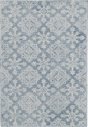 Modern Loom Boston Blue Hand Tufted Wool Rug Product Image