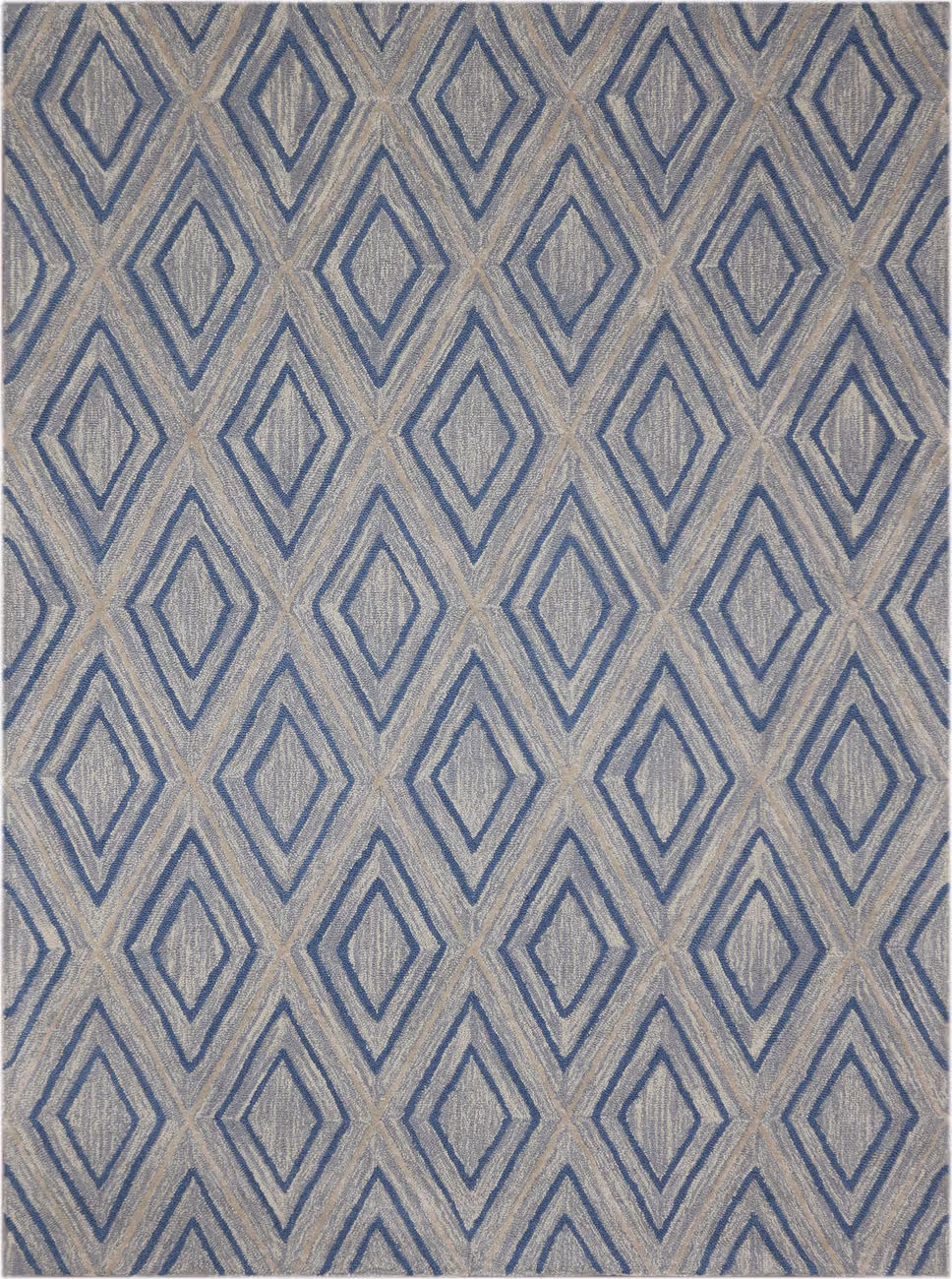 Modern Loom Dwell DWE-6 Blue Silk Rug