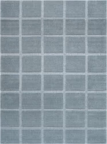 Modern Loom Estella Blue Hand Woven Wool Rug Product Image