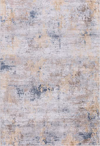 Modern Loom Hamilton Multi-Colored Power Loomed Silk Rug Product Image