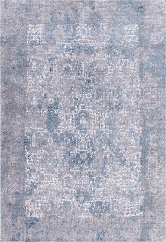 Modern Loom Hamilton Gray Power Loomed Silk Rug Product Image