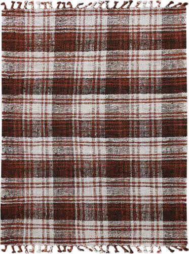 Modern Loom Hampton Red Flatweave Natural Fiber Rug Product Image