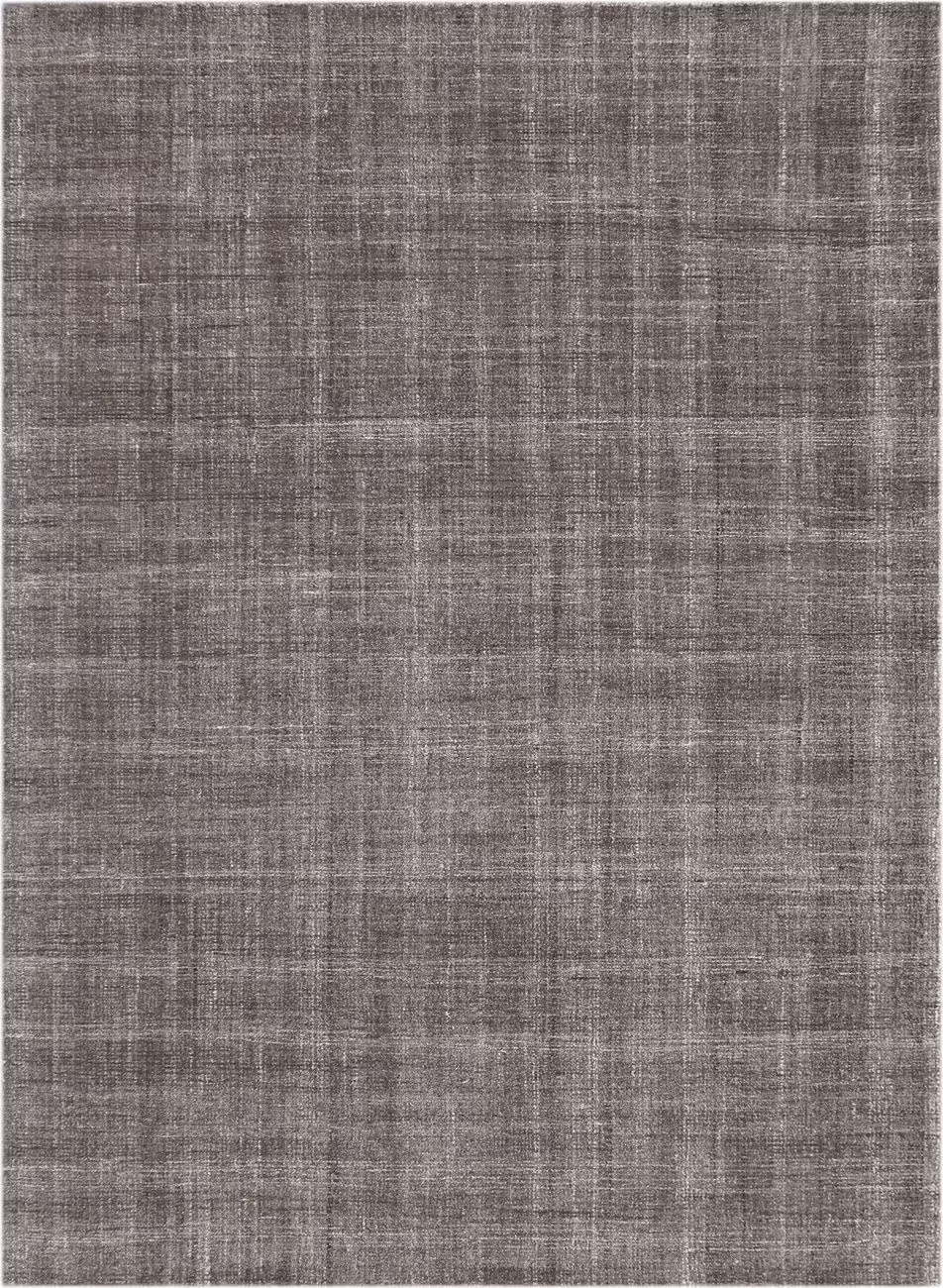 Modern Loom Laurel Gray Hand Tufted Wool Rug