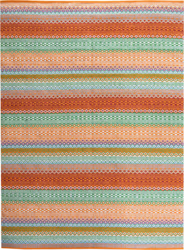 Modern Loom Petra Multi-Colored Flatweave Cotton Rug Product Image