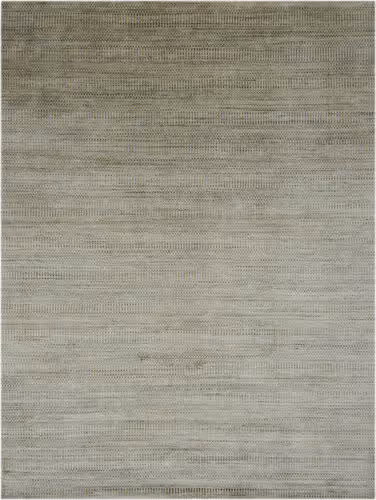 Modern Loom Raffia Beige Hand Woven Silk Rug Product Image