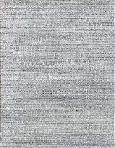 Modern Loom Raffia Blue Hand Woven Silk Rug Product Image