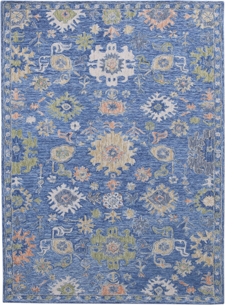 Modern Loom Radiant Multi-Colored Hand Tufted Wool Rug