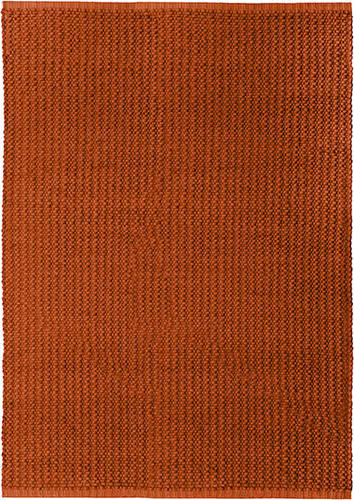 I and I Brown Solid Color Cotton Rug Product Image