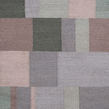 I and I Gray Patterned Cotton Rug 3 Product Image