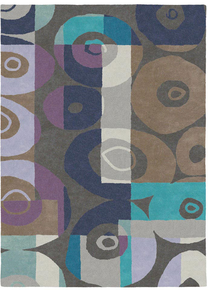 Masland Blue Abstract Rug from the Modern Rug Masters collection at