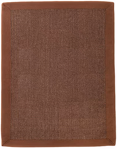 Anji Mountain Brown Flatweave Bordered Rug 2 Product Image