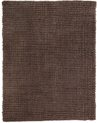 Anji Mountain Brown Braided Solid Color Rug 2 Product Image
