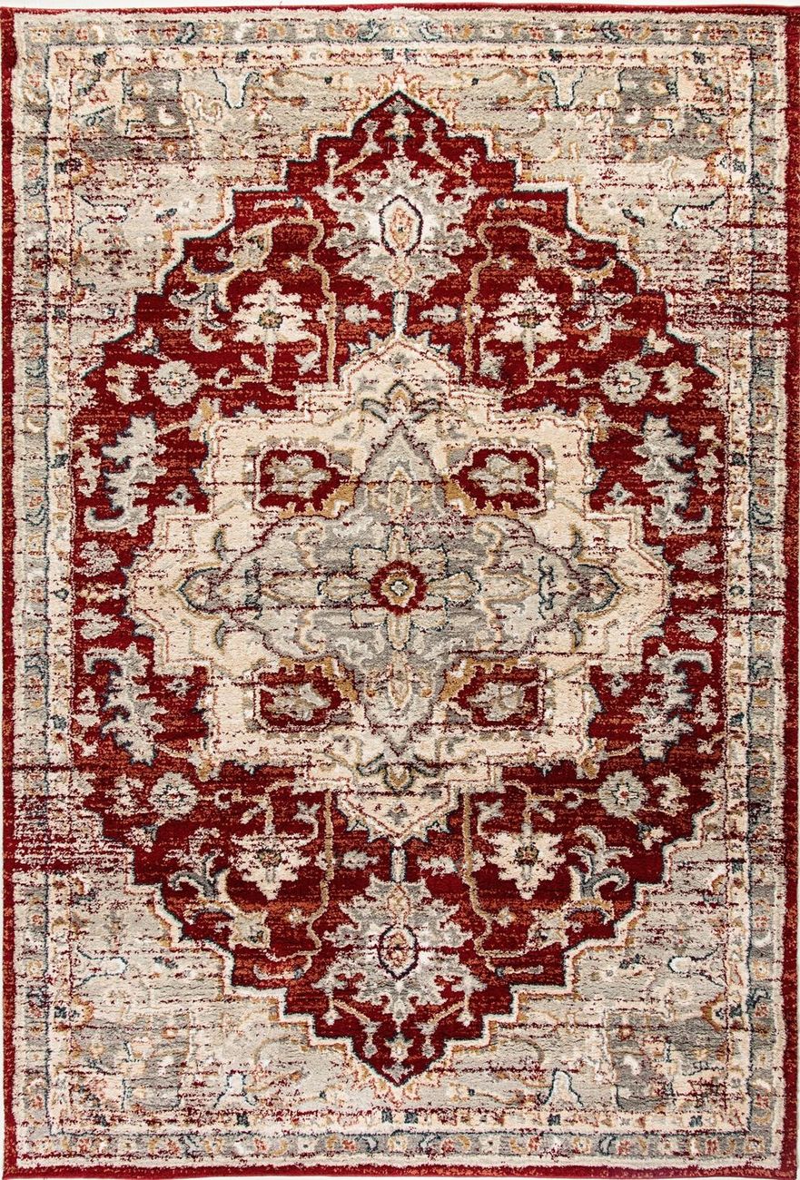 Modern Loom Evolution 4770 Rust Traditional Rug from the Assorted