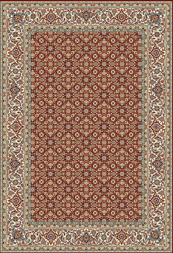 Dynamic Rugs Red Patterned Rug Product Image