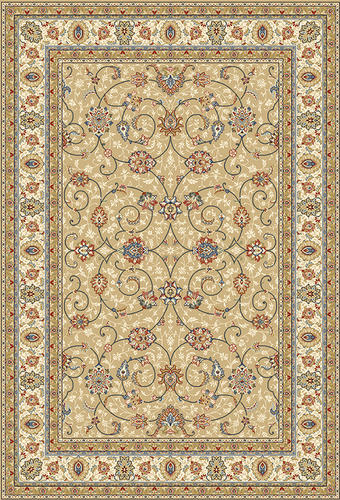 Dynamic Rugs Yellow Patterned Rug Product Image