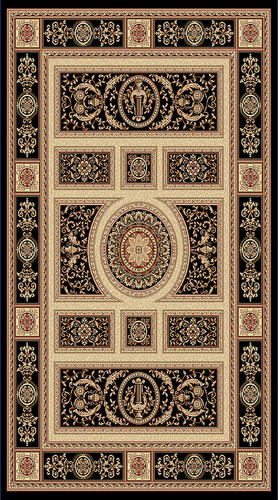 Dynamic Rugs Black Rug 3 Product Image