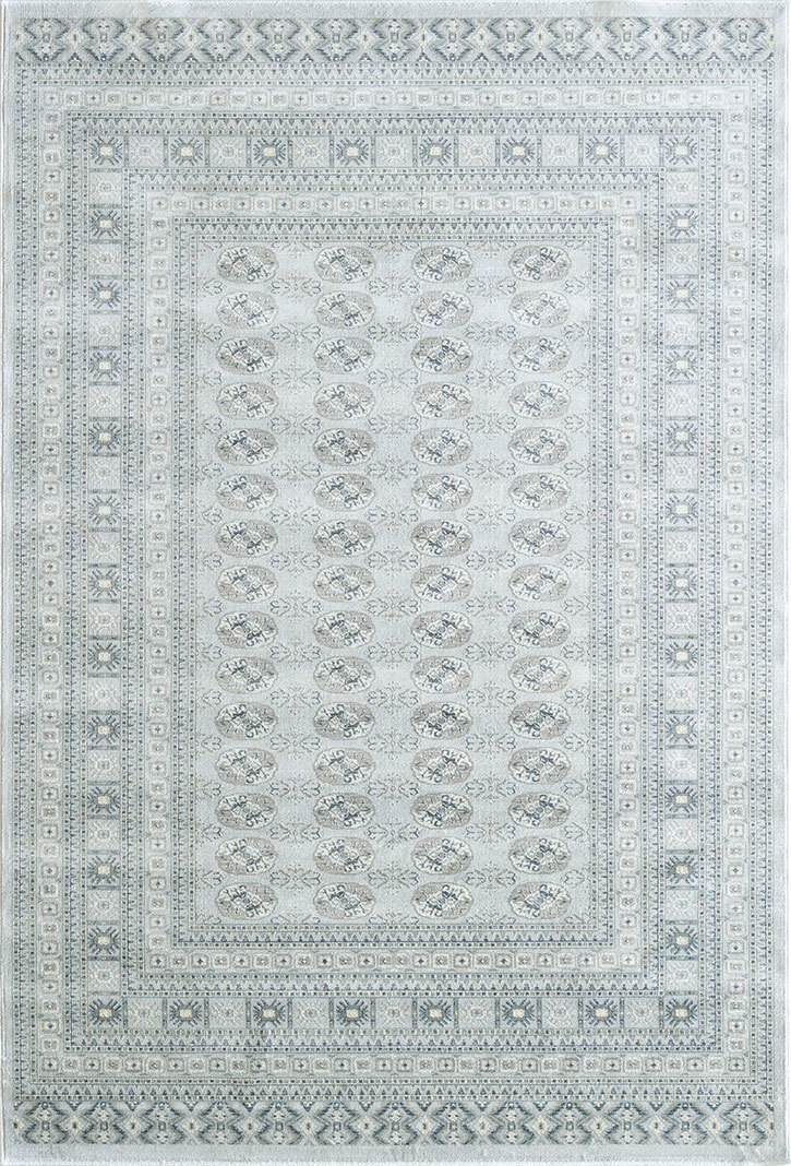 Modern Loom Isfahan 7250 Light Grey Traditional Rug from the Assorted