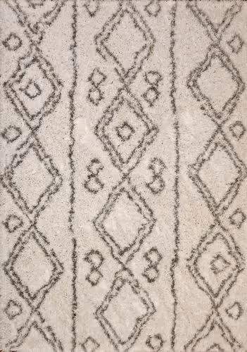 Modern Loom Nordic 7434 White/Silver Rug Product Image