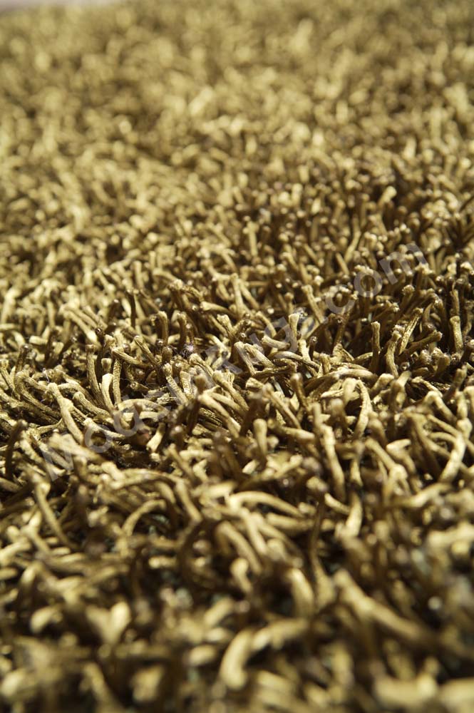 Titanium Shag Dark Green Rug from the Monti Rugs collection at Modern