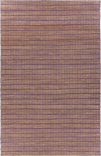 Modern Loom Abacus ABA-37503 Lt. Brown Patterned Cotton Rug Product Image
