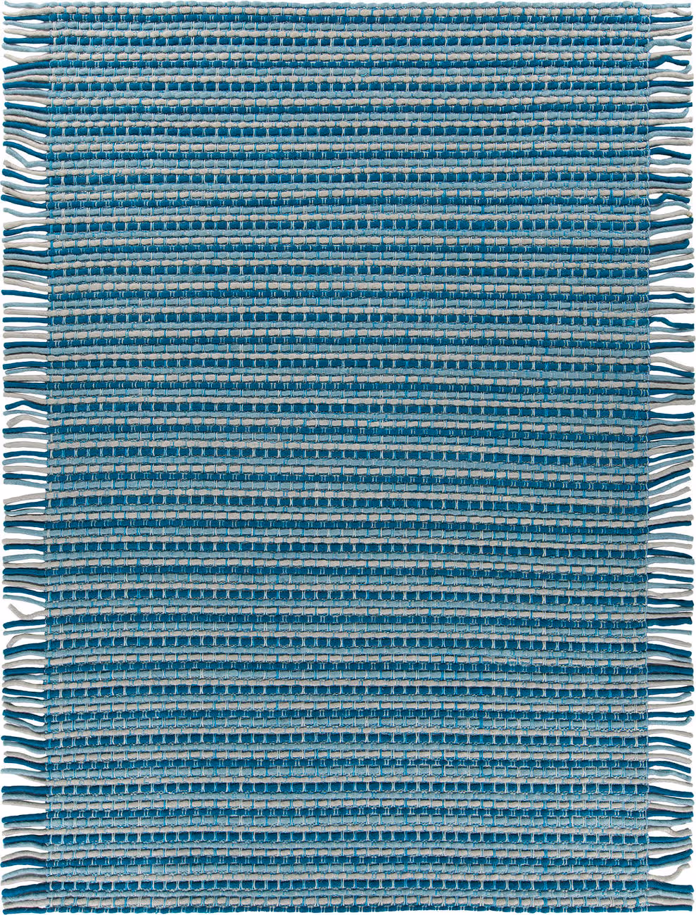 Modern Loom Adaline ADA-33000 Lt. Blue Striped Rug