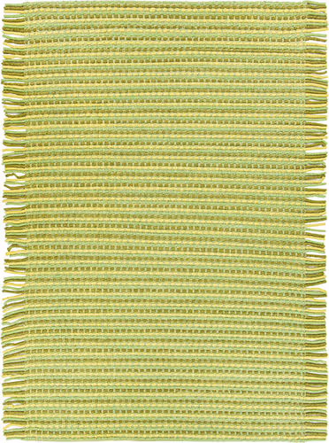 Modern Loom Adaline ADA-33002 Lt. Green Striped Rug Product Image