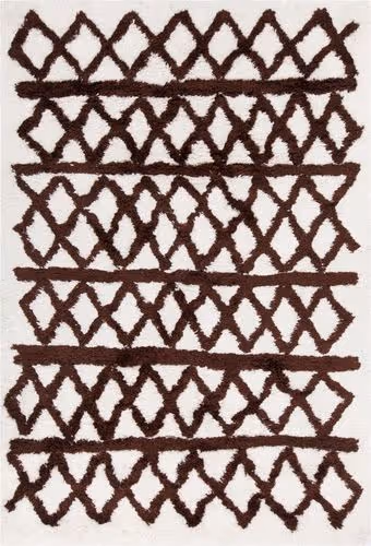 Chandra Aerona AER-40002 Ivory Patterned Rug Product Image