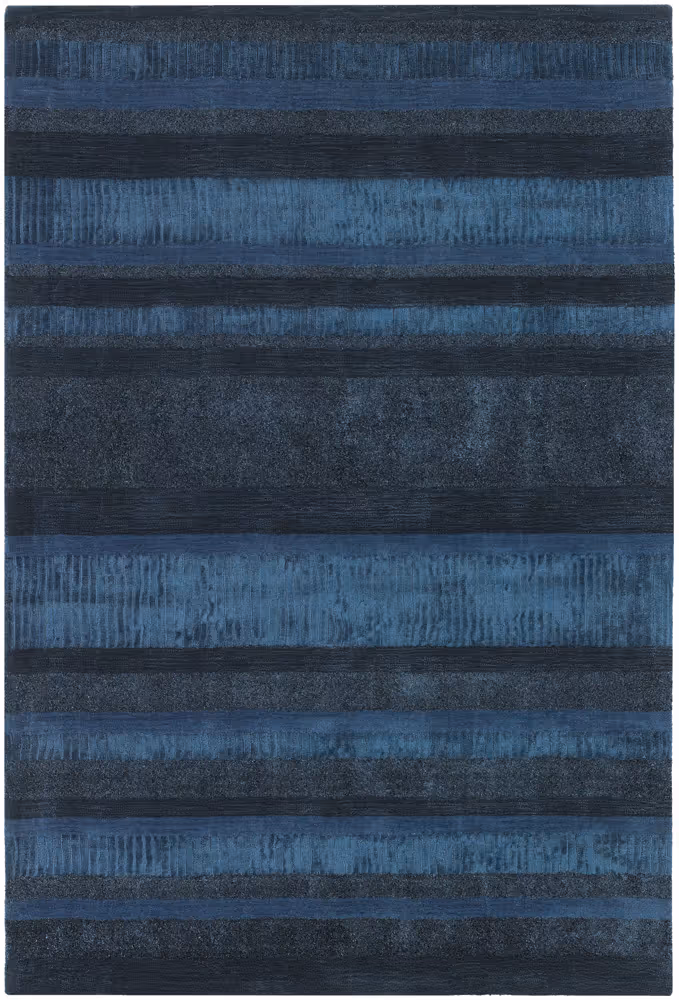 Chandra Amela AMI-30503 Dk. Blue Patterned Rug