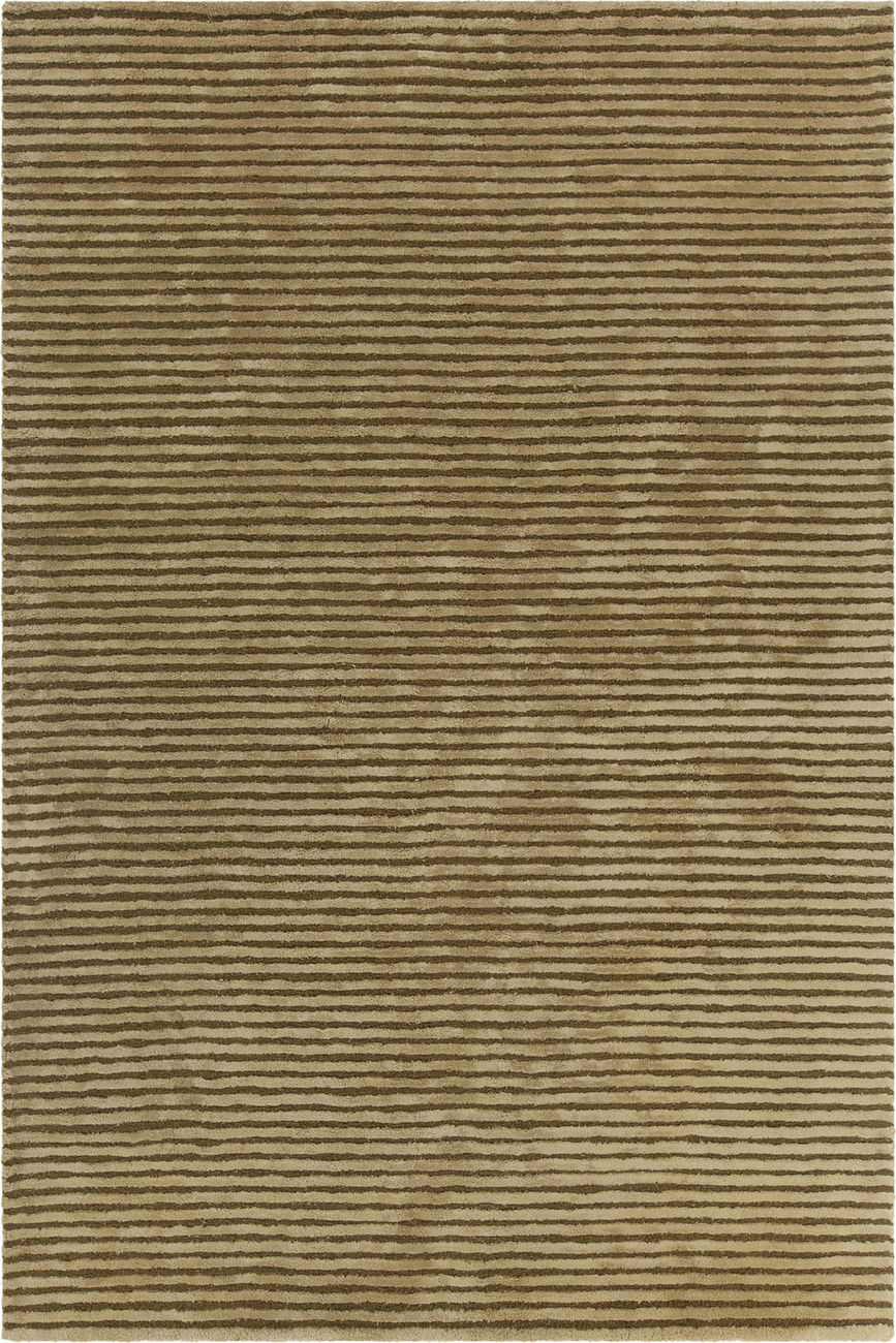 Chandra Antara ANG-26202 Tan Striped Silk Rug