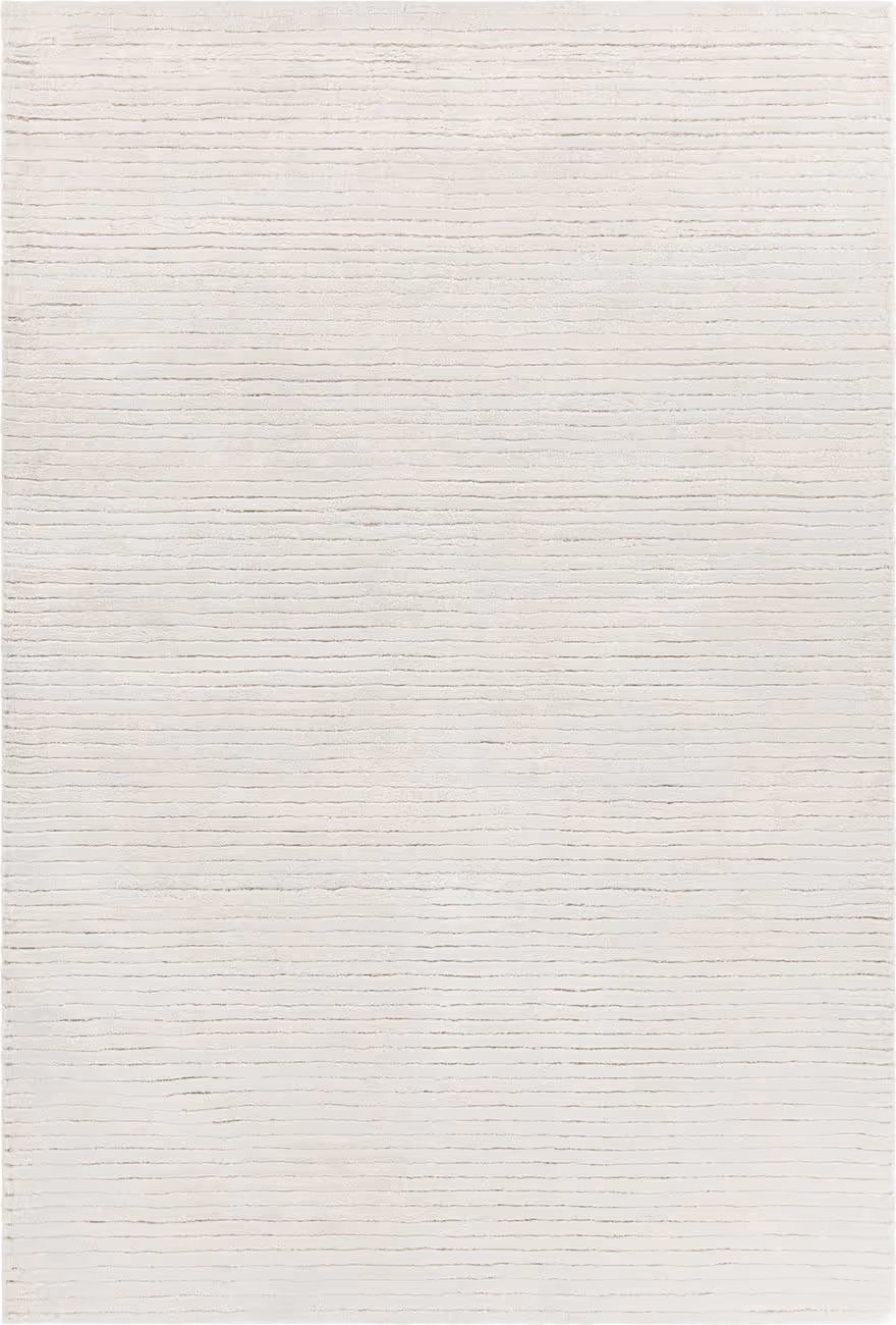 Chandra Antara ANG-26206 Ivory Striped Silk Rug