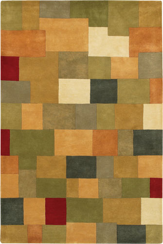 Chandra Antara ANT-112 Lt. Green Abstract Rug Product Image